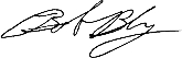 Bob's signature